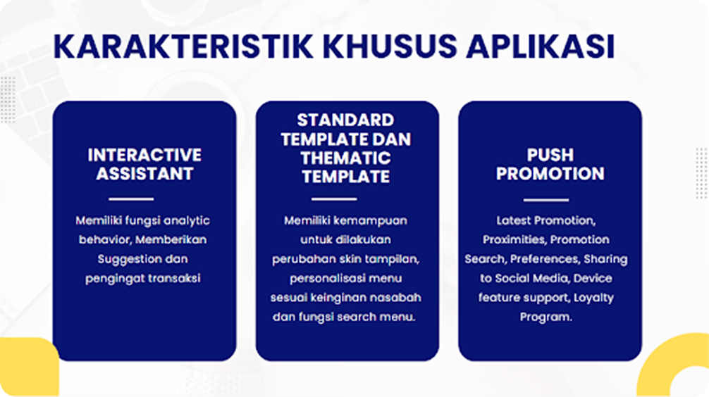Karakteristik Khusus Aplikasi